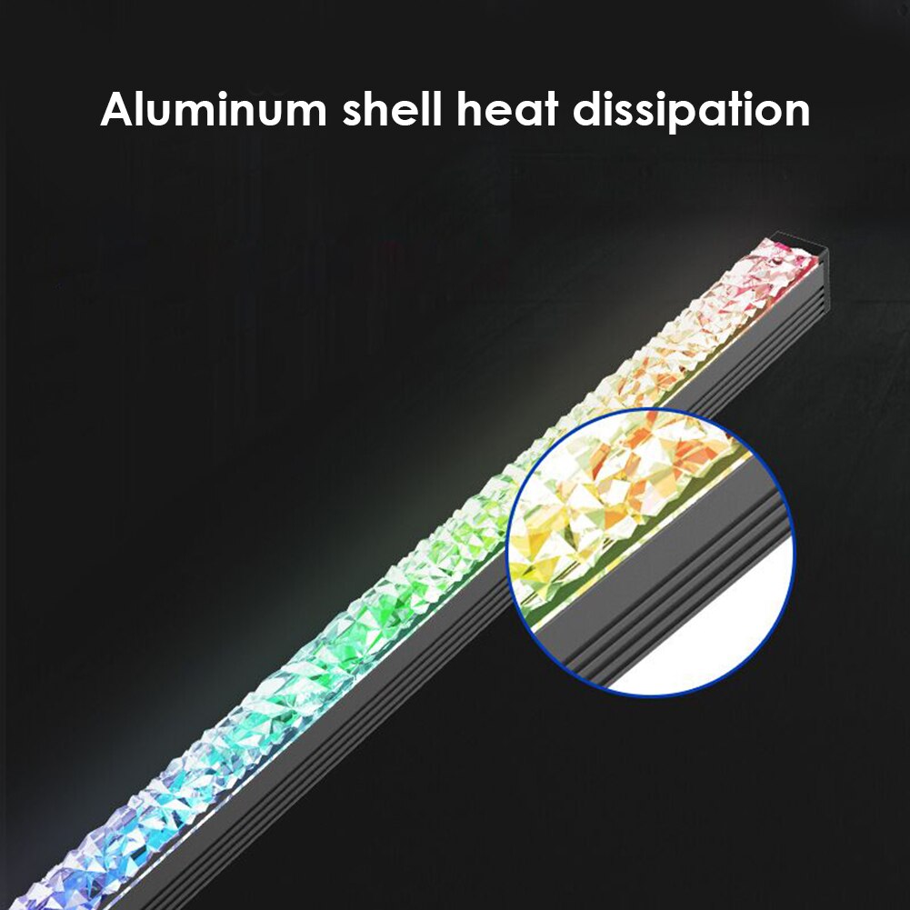 PC Case LED Light Bar PC Chassis Decorative Lamp Office Diamond ARGB Addressable RGB Caring Computer Supplies