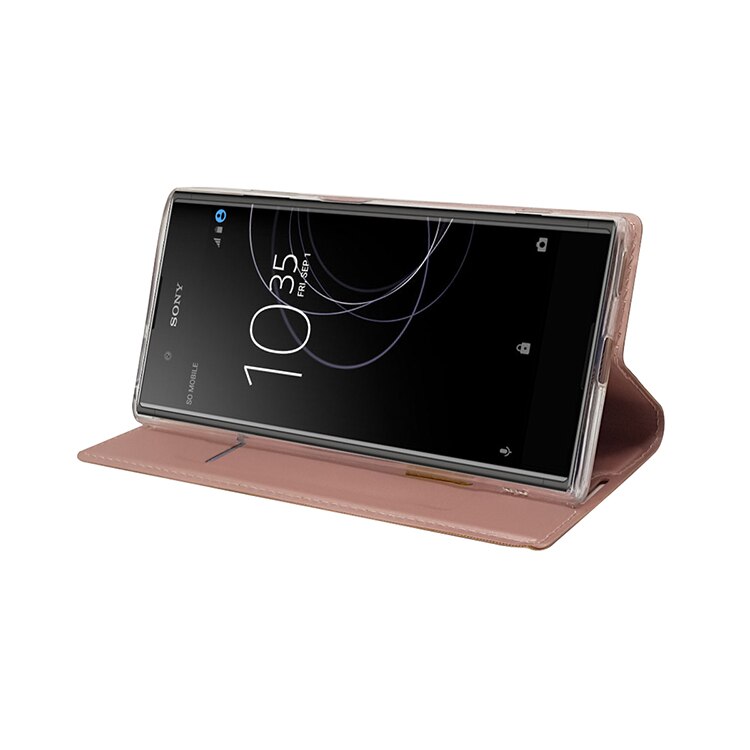 Flip deksel for sony xperia  xa1 veske pu lær kortspor stativ lommebokveske for sony xperia  xa1 plus  xa 1 plus telefon vesker carcasa