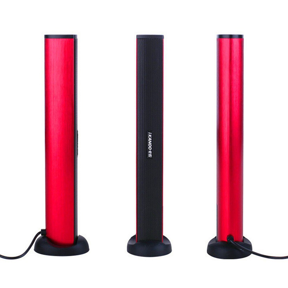 Mini USB Lautsprecher Laptop Subwoofer Stereo Soundbar Loudspeaker for Noteook PC Computer TV
