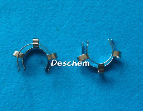 2 Pcs 45#,Metal Clip,Steel Keck Clamp,For 45/40,45/50 Glass Ground Joint
