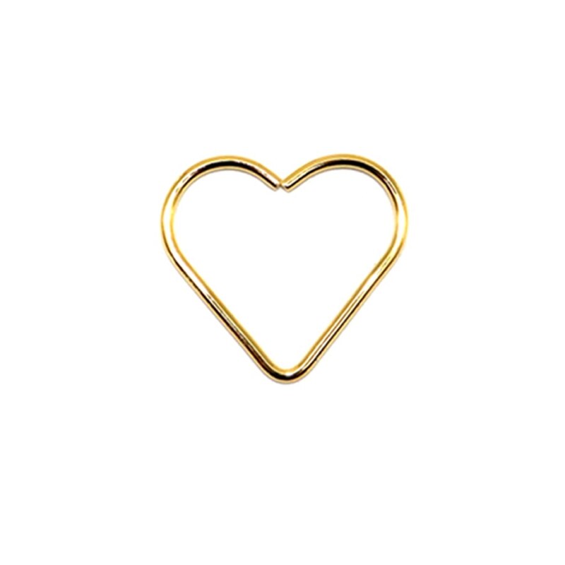 kocham serce metalowe rękodzieło obręcze łapacz snów pierścienie dla Dreamcatchers akcesoria XX9B: 01