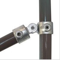 heavy duty galvanizing die cast iron 32mm 1-1/4" pipe tube fittings clamp Hex Tightening Screw: 11