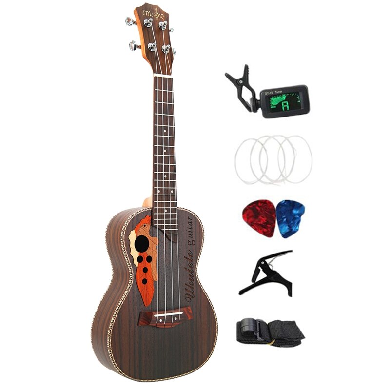 Kit Ukulele 23 pouces pour débutants, adultes et enfants, le meilleur pour amis et enfants qui aiment la musique