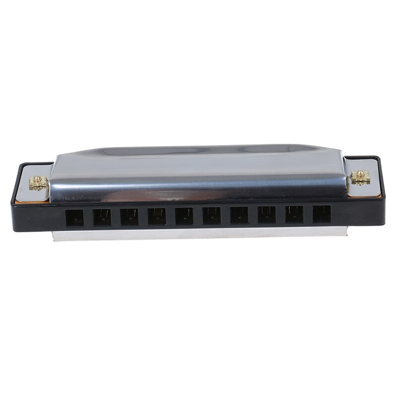 10 otworów profesjonalny harmonijka bluesowa instrument muzyczny wysokiej jakości stal nierdzewna usta organ dla dzieci prezenty