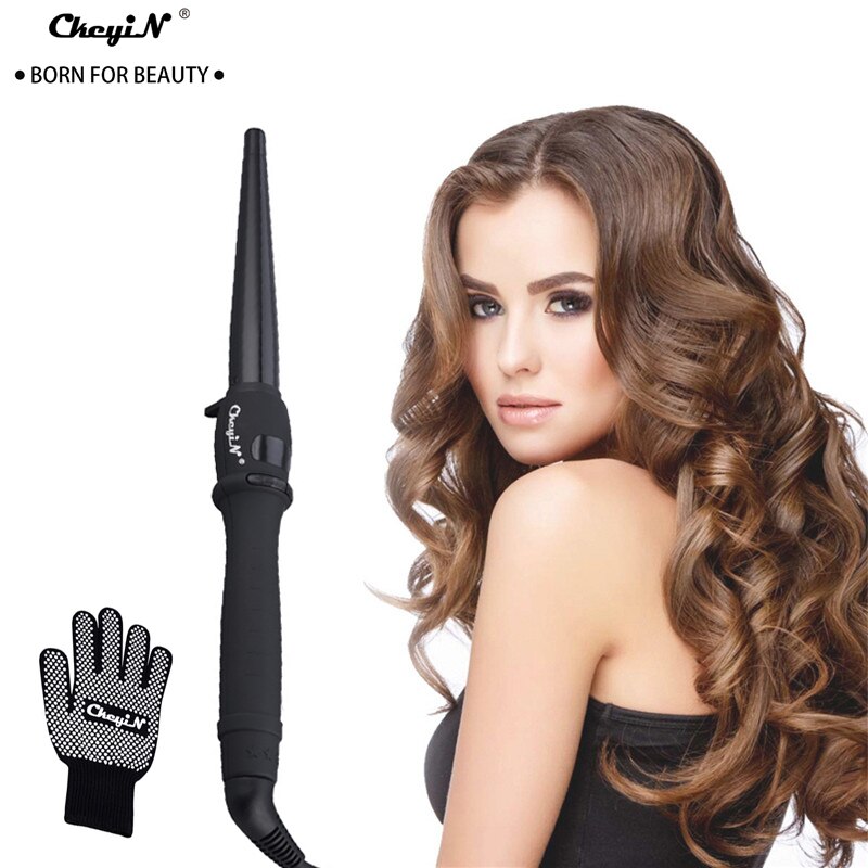 Ckeyin – fer à friser , onduleur, fleur de poire, cône électrique, rouleau pour boucler les cheveux, baguette, outils de coiffure