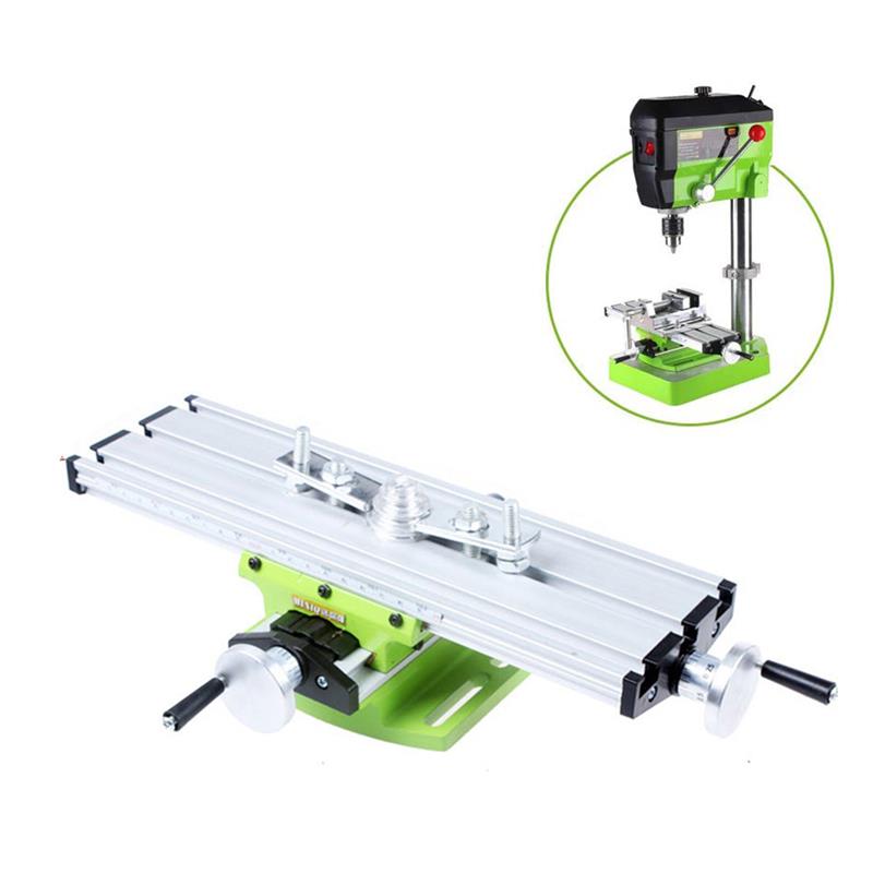 Mini Bench Vise Fixture Drill Milling Machine Compound Vise Fixture Drill Milling Machine Compound Table Adjustment Worktable