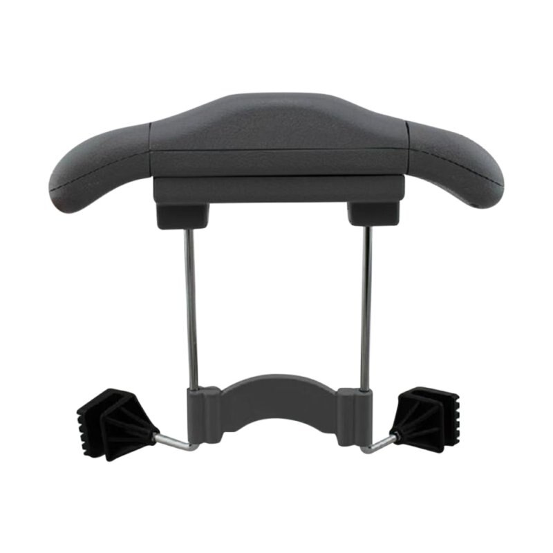 Uchwyt na ubrania samochodowe miękki płaszcz wieszaki powrót podłokietnik robić siedzenia wieszak marynarka od garnituru uchwyt stojak materiały samochodowe: czarny