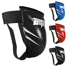 Kids Adults Groin Guard Protective Gear Boxing Training Adjustable Sanda Fighting MMA Full Protection Safety Exercise Accessory