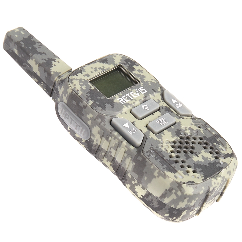 RETEVIS-Mini walkie-talkie RT33 para niños, Radio Hf de 0,5 W, PMR FRS/GMRS 8/22CH VOX PTT, pantalla LCD, , PMR446, 2 uds.