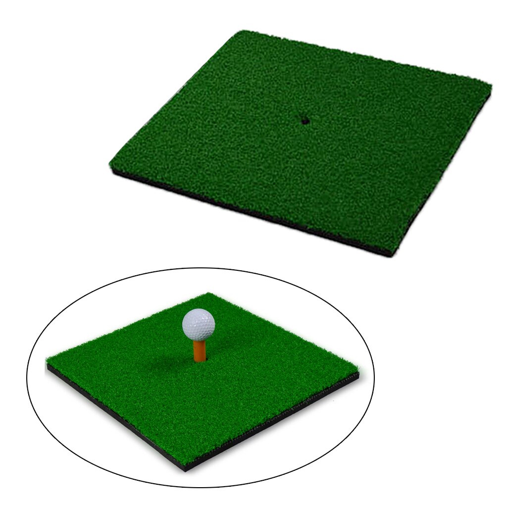 Golf Practice Mat Backyard Pad Office Garden Golfing Chipping Turf Equipment