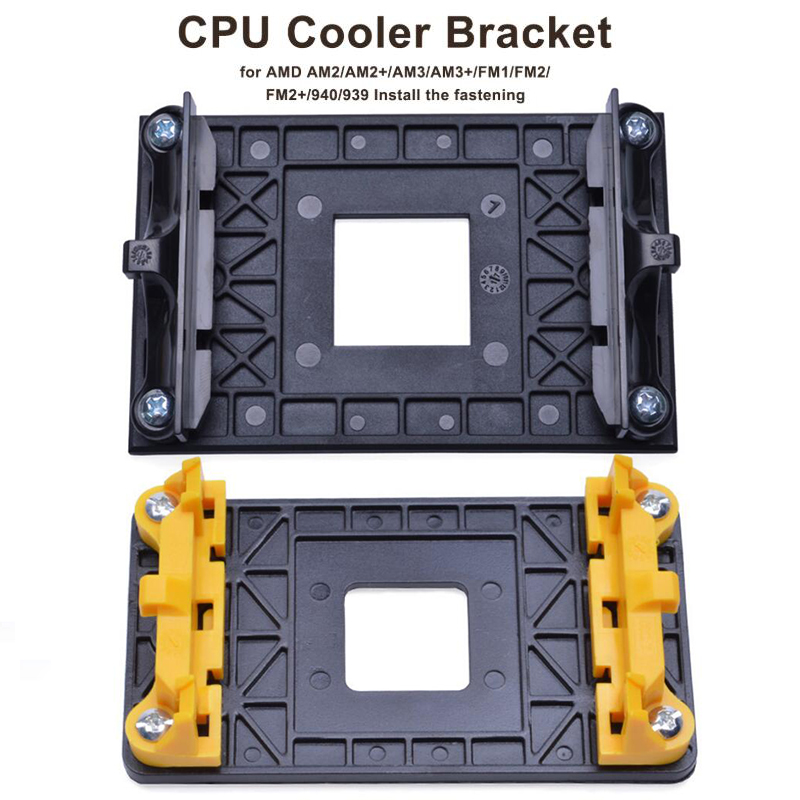 Desktop computer CPU cooling fan Bracket Back Plate AMD RYZEN Socket Sturdy Replacement Back Plate Support For AM4