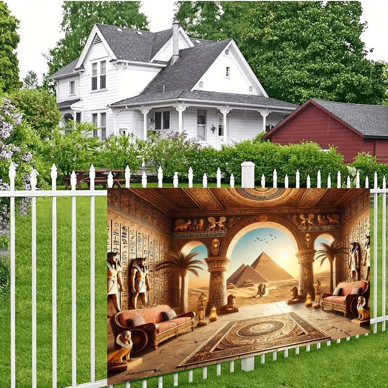 Scenery of the ancient Egyptian pyramids, suitable for wall decoration in living rooms, bedrooms and offices - S