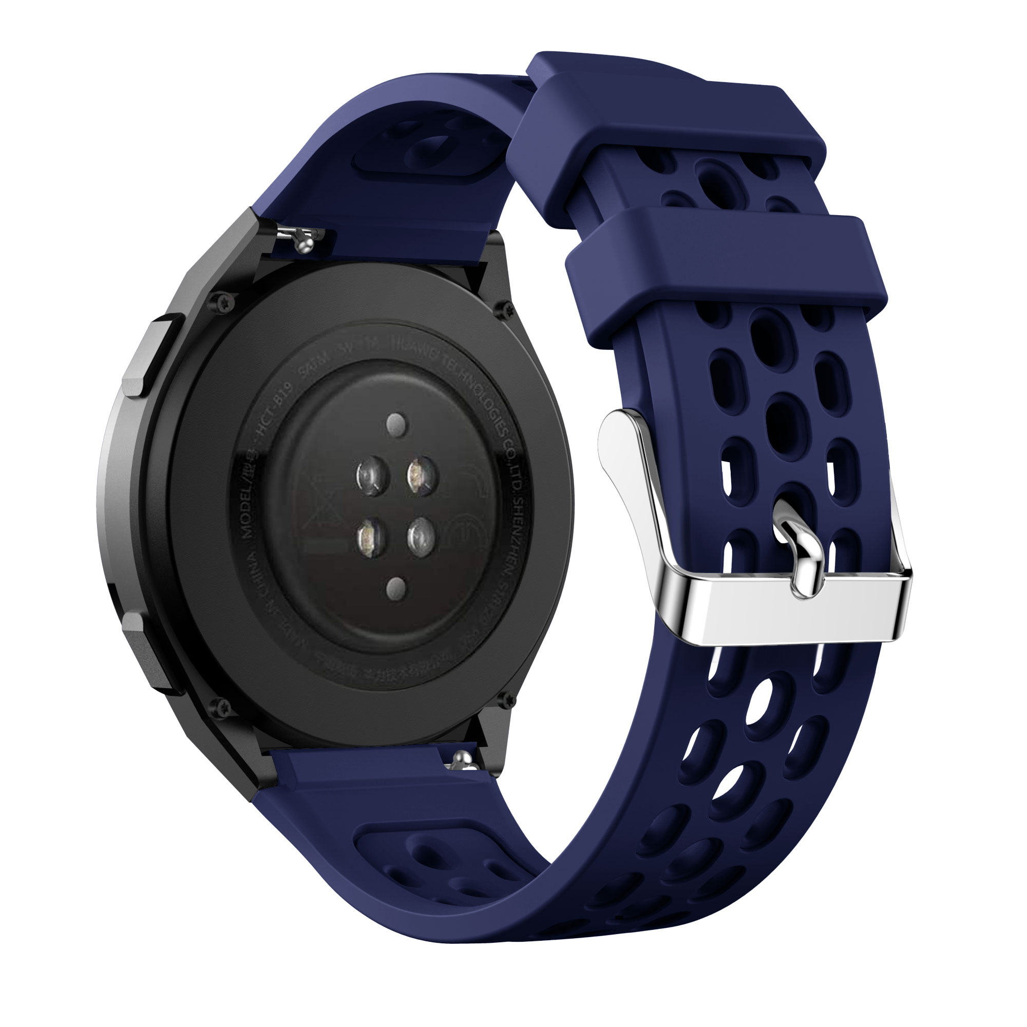Correa de silicona para reloj deportivo GT2e, original, 22mm, para Huawei Watch GT 2e GT 2e: Midnight blue