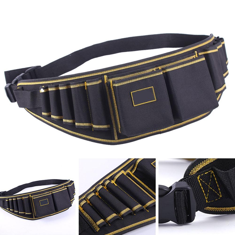 Multifunctional Repair Kit Oxford Cloth Hardware Tool Belt Bag Waterproof Firm Durable Multi-pockets Waist Bag