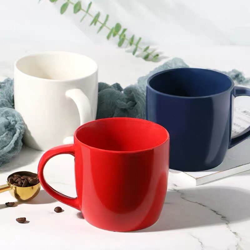 Tasse à Cappuccino en céramique, tasse à café Latte, tasse d&#39;eau créative pour le bureau à domicile, tasse à lait pour le petit déjeuner, vaisselle de cuisine
