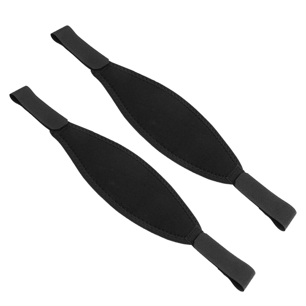 2 Stuks Neopreen Masker Strap Cover Voor Duiken-Comfortabele Pasvorm