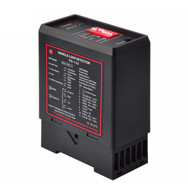 220V ground detector single channel inductive vehicle loop detector controller module for barrier gate opener motor