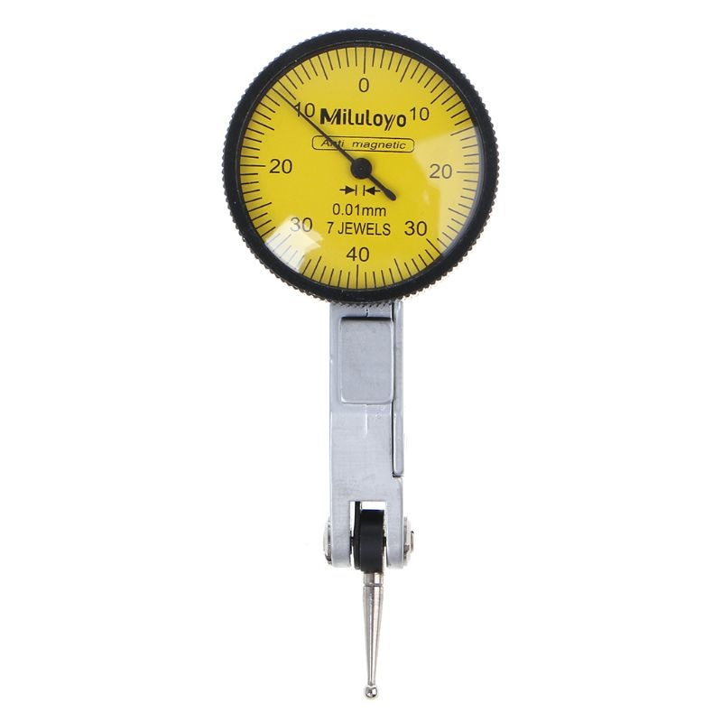 0-0.8mm Precision Level Gauge Scale Metric Dovetail Rails Dial Test Indicator