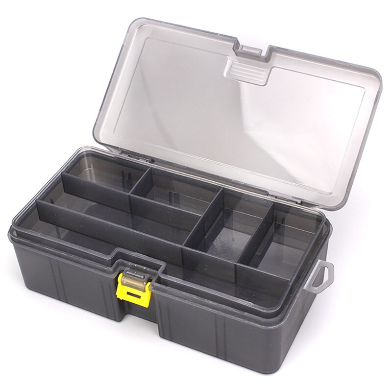 Fishing Box for Baits Double Sided Plastic Lure Boxes Fly Fishing Tackle Storage Box Supplies Accessories High Strength Newest: A3