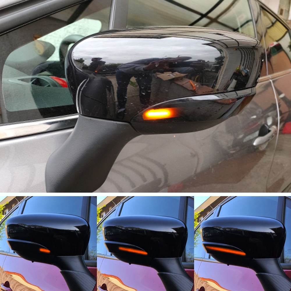 Dynamische Led Blinker Indicator Spiegel Turn Licht Signaal Repeater Voor Renault Clio Iv MK4 Bh Rs Grandtour Kh