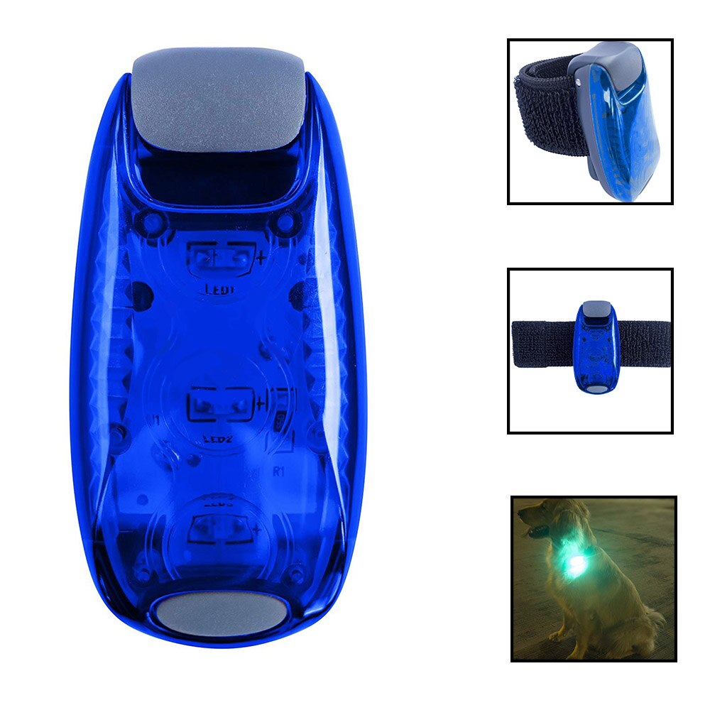Multi-function LED Safety Light Clip On Strobe Running Lights for Runners Helmet Backpack Camping Walking Accessories: A2