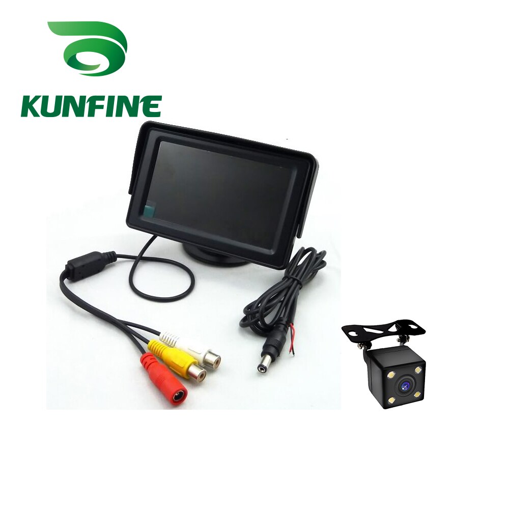 Car Styling 4.3 Inch TFT LCD Screen Car Monitor Display with wifi Rearview Reverse Backup Camera Car TV Display