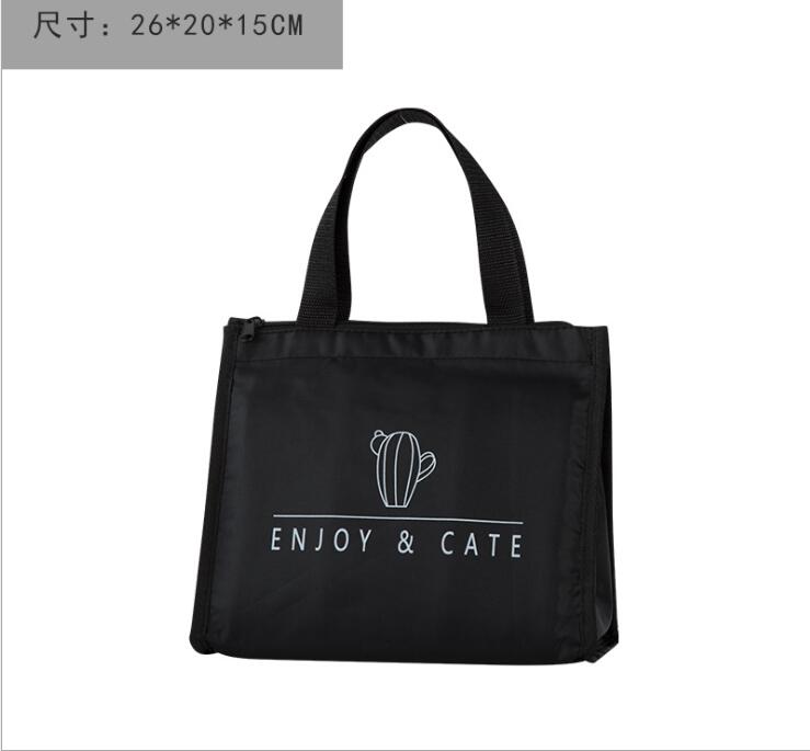 Isolierte Mittagessen Tasche Tragbaren Lebensmittel Kasten Lagerung Taschen Oxford Tuch Tote mittagessen Kasten für männer Frauen freundlicher Lebensmittel Reis Lagerung taschen: 1