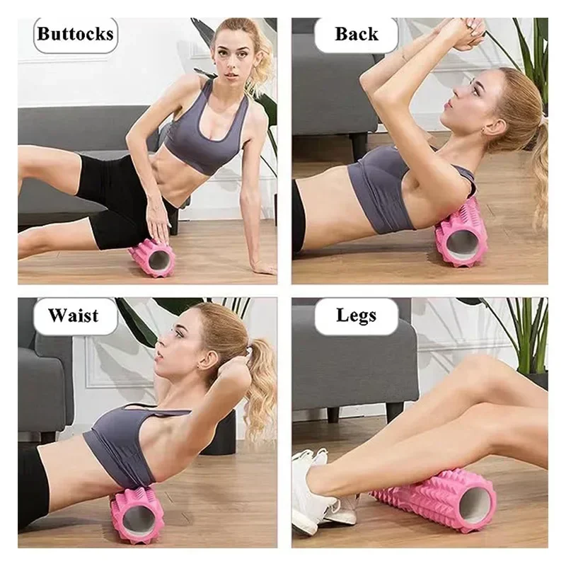 30 cm Schaumstoff-Massagerolle, Hohlsäule, Fitnessgeräte für Muskelmassage, Physiotherapie und Sportrehabilitation