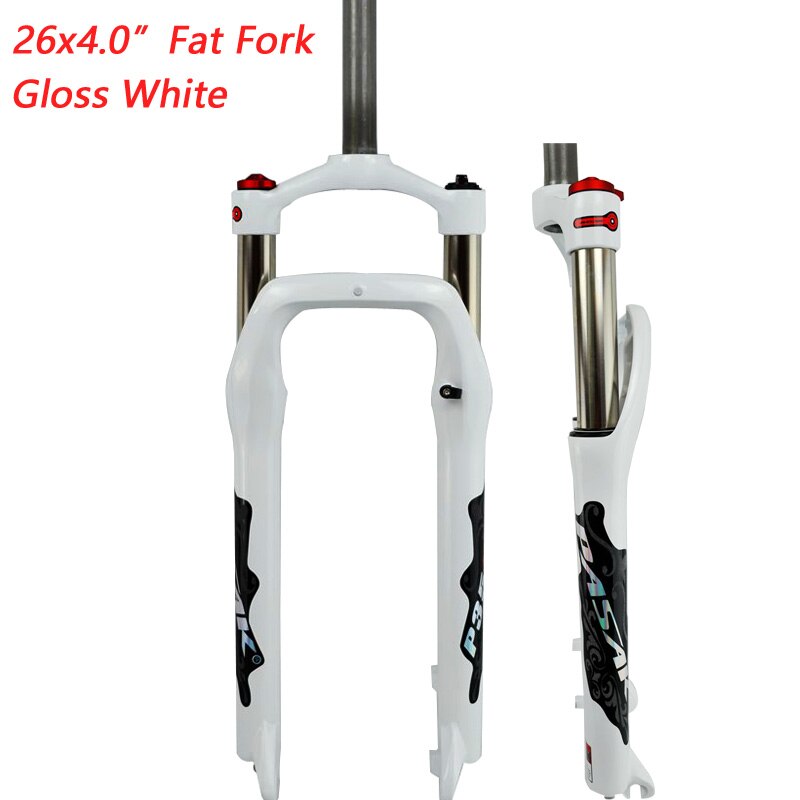 Snow MTB Moutain 26inch Bike Fork Fat bicycle Fork Oil Locking Suspension Forks For 4.0"Tire 135mm