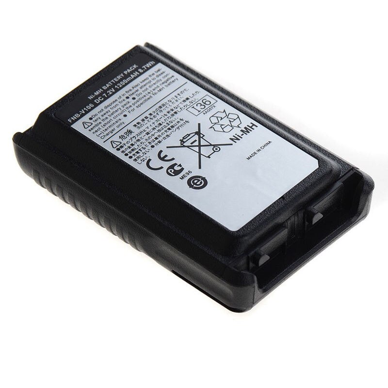 Fnb -v106 ni- mh batteri 1200 mah til yaesu toppunkt standard vx -231 vx-230