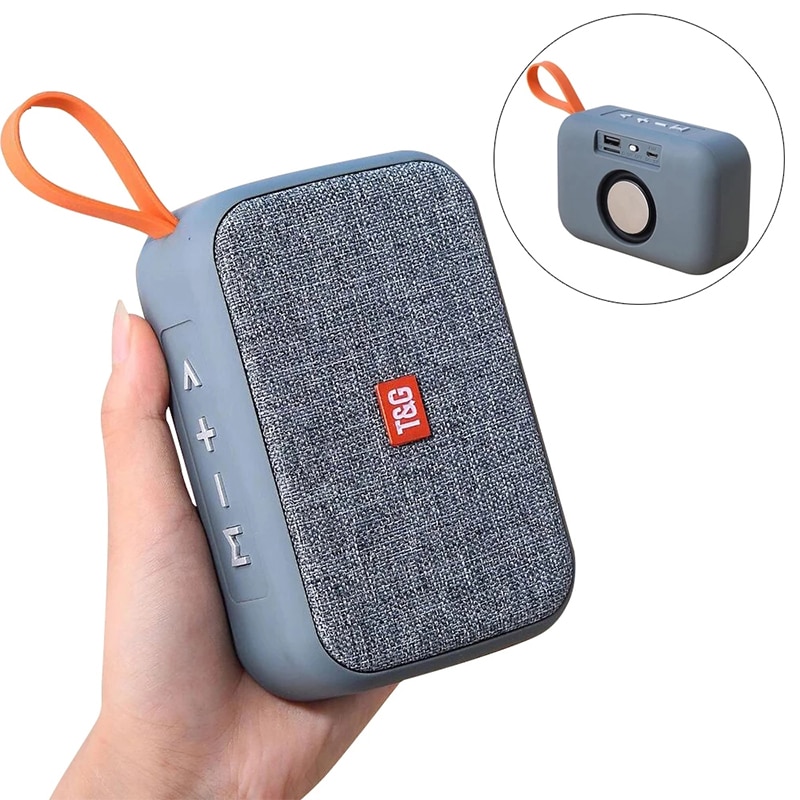 Portable Bluetooth Speaker MINI Wireless Soundbar Outdoor Indoor HIFI Subwoofer Support TF Card FM Radio Aux