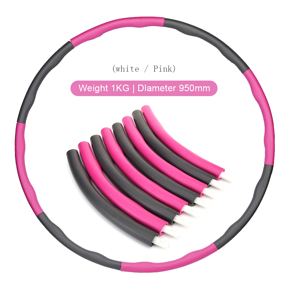 Fitness Hoop Body Building Thin Waist Fitness Circle Waist Exercise Slimming Sport Hoops Women Reduce Weight Fitness Equipment