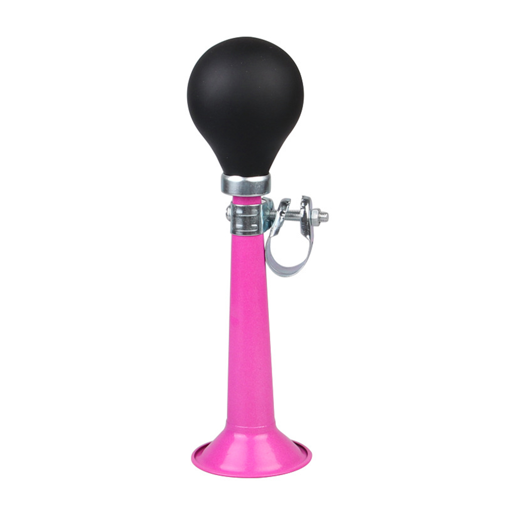 Bugle Horn Retro Clown Horn Bike Horn Classical Vintage Metal Loudspeaker Bike Air Horn For Vehicles Bicycles Non-Electronic: Burgundy