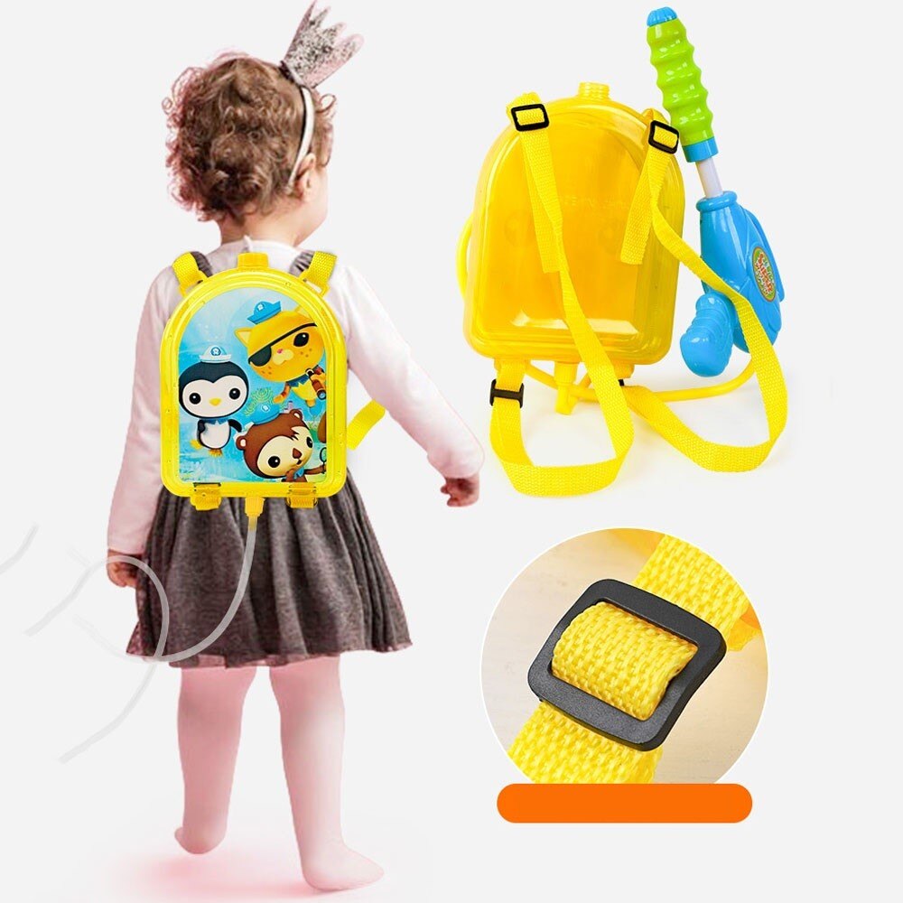 Children Backpack Water Gun Toy Men And Women Children Beach Water Pumping Summer Outdoor Play Water Toys Outdoor Beach Seaside