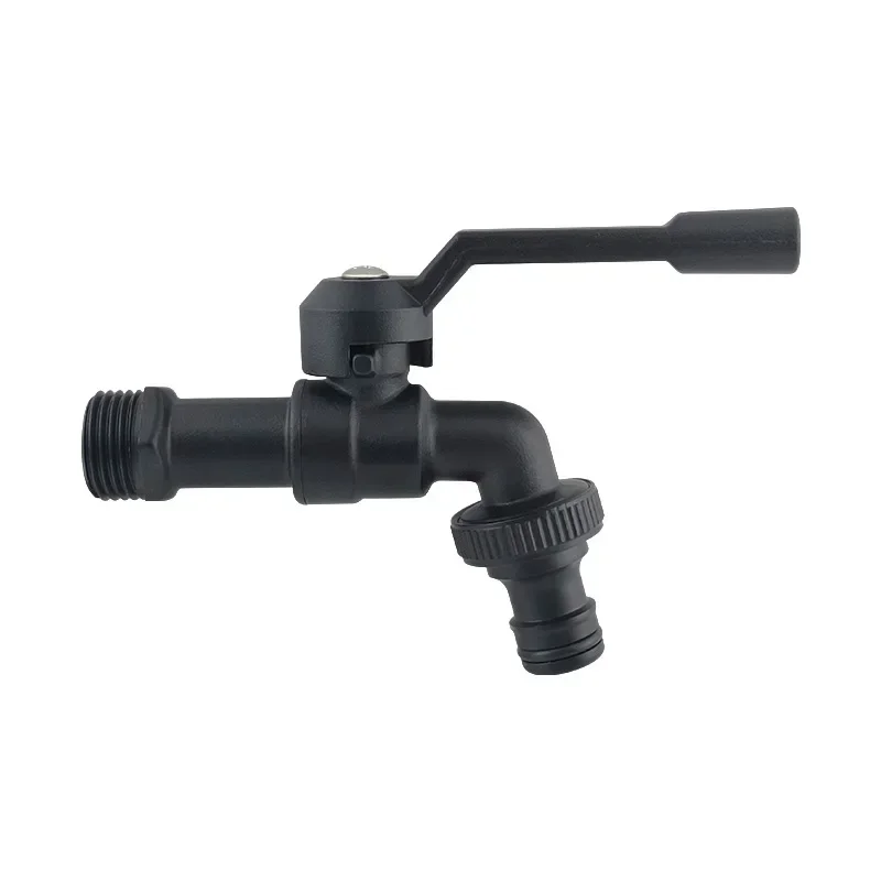 draussen Doppel Wasserhahn Wasserhahn Außen Garten Schlauch Wasserhahn Adapter 1/2'' 3/4'' 1 Einlass 2 BC Wassertank Anschluss Durcheinander Wasserhahn: verrotten