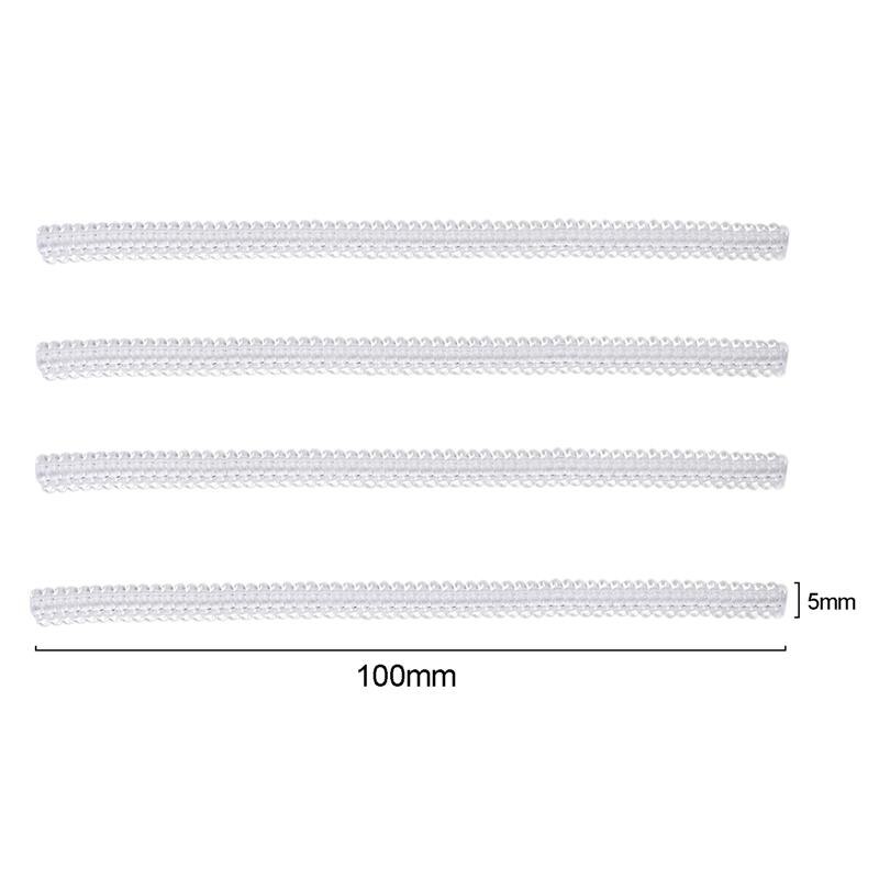 4pcs Jewelry Tools Equipments Ring Adjuster Transparent Spiral Cord Ring Size Adjuster Tightener Reducer DIY Ring Resizing Tools: 5mm round