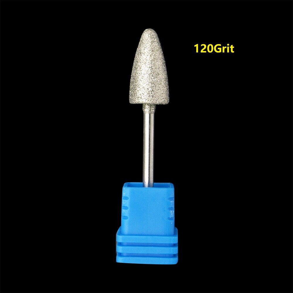 Diamond Nail Drill Bit Sanding Band Paper Rotary Burr Foot Rasp Cuticle Cutter Pedicure Tool Accessories Mill Manicure feet File: light green