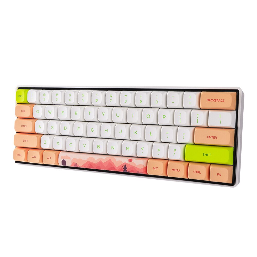 KEMOVE 85% PBT 70 Keycaps Mechanical Gaming Keyboard XDA Keycaps Autumn Theme