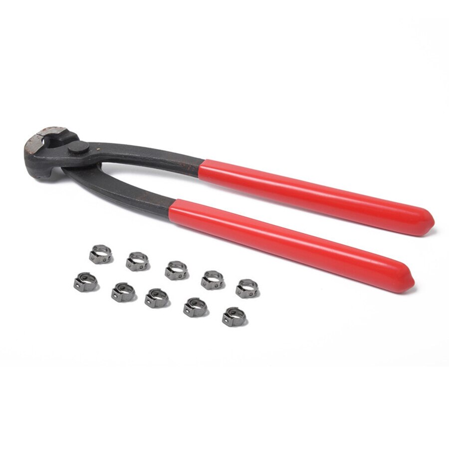 90pcs Single Ear Clamp Hose Clamp Stainless Steel Grandado