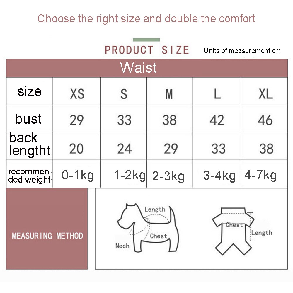 Clothing for Dogs Cats Winter Overalls Dogs Down Jacket Pets Cloth Puppies Slim Vest Costumes Waterproof Warm Dog Clothes Cute