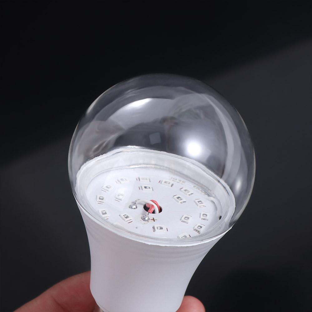 Lámpara ultravioleta de luz negra, bombilla UV púrpura 360, bombillas de luz UV E27 de 10W, atmósfera, bombilla negra púrpura, decoración de barra
