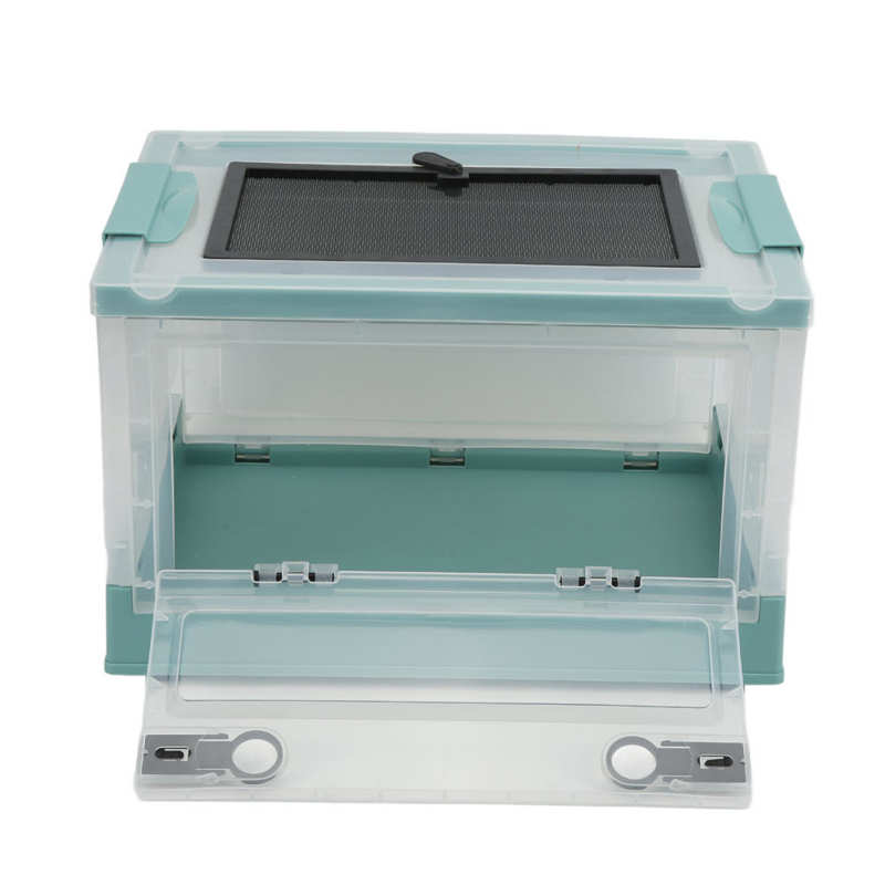 Reptiles Terrarium Plastic Foldable Reptile Feeding Tank for Frogs for Lizard for Tortoise