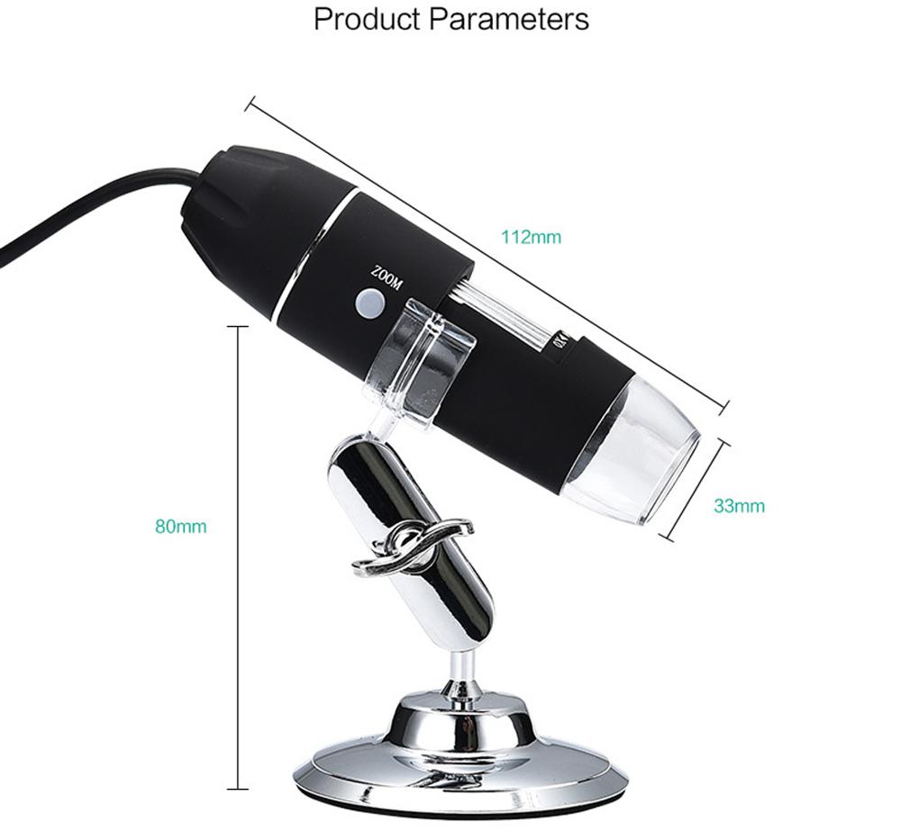 8LED 0-1000x USB Microscope Photos and videos Electron USB Digital Microscope USB-1000X