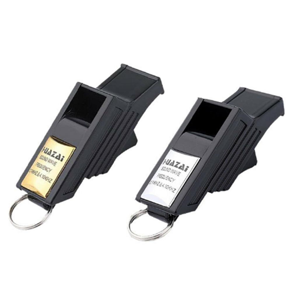 Silbato portátil de alto decibelio para exteriores, silbato de ABS para entrenamiento de árbitro , fútbol, baloncesto, voleibol, 1 Uds.