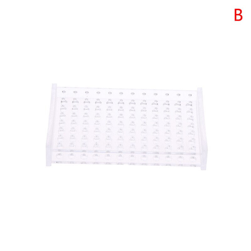 Holder School Supply Lab Equipment Test tube rack,Plastic 24 Holes 1.5ml: B