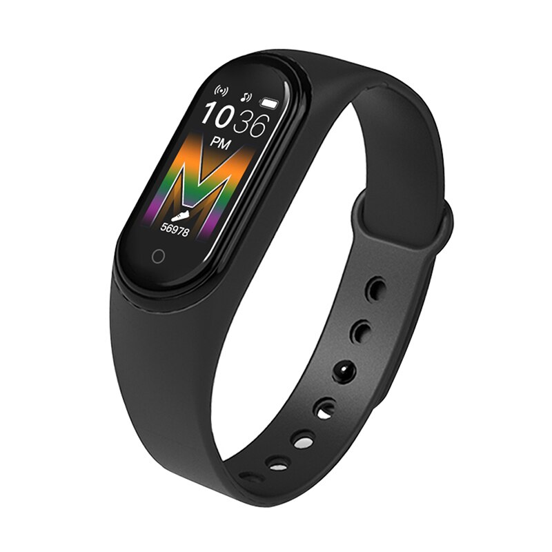 M5 Smart Armband Sport Fitness Tracker Hartslag Bloed Monitor Oproep Herinnering Waterdichte Smart Polsband Polsband Smartwatch