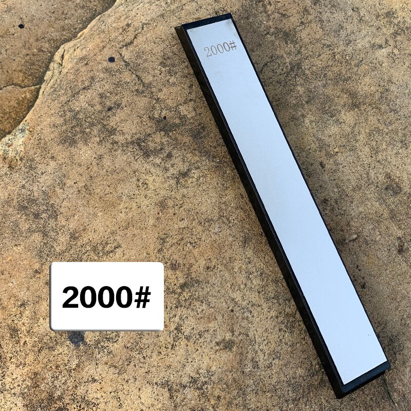 whetstone sharpener knife fixed angle knife sharpener diamond oil stone sharpening grinding Blade bars diamond sharpening stone: 2000 GRIT