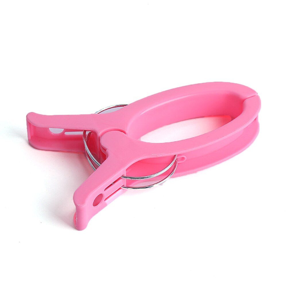 ¡Novedad de ! 1 pieza de pinzas de ropa de plástico perchas pinzas para ropa potentes y resistentes percheros decorativos para colcha: Rosa