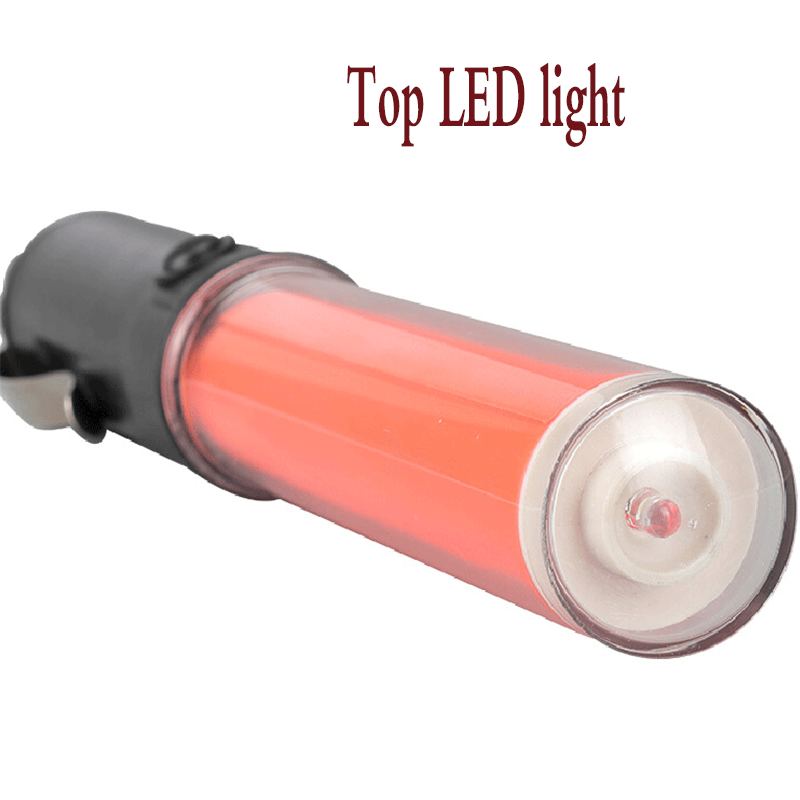 26cm Length Traffic Baton Light Multi-function Flashinglight Fluorescent LED Fire Safety Emergency Evacuation Flash light Baton