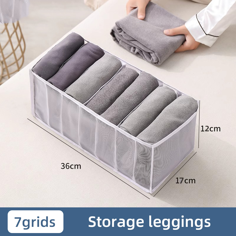 Ondergoed Lade Organizer Opbergdoos Opvouwbare Closet Organisatoren Lade Divider Opbergdozen Voor Onderbroeken Sokken BH: MULTI